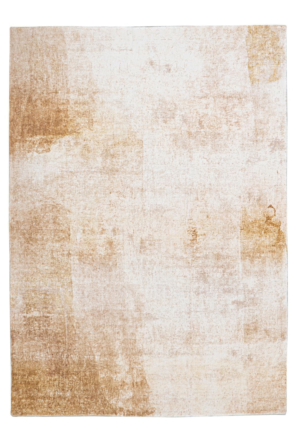 Motif Printed Faux Rabbit Simone Ivory & Beige 3 ft. x 5 ft. Accent Rug