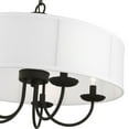 thumbnail image 5 of 42985-04 Livex Lighting Brookdale - 5 Light Pendant In Transitional Style-16.5 Inches Tall and 23 Inches Wide-Black Finish    -Traditional, 5 of 10