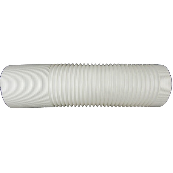 AC Safe Tuyau de Remplacement Portable PAC-6H Safe/PAC-6H 6 Pouces - 5 Pieds de long x 6 Pouces de Diamètre, Blanc