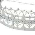 thumbnail image 5 of Creative Co-Op Decorative Metal Curtain or Canopy Crown, White Finish, 5 of 8