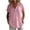 Summer Tops for Women Pink, variant on Womens Cotton Linen SUmmer Tops, Short Sleeve Shirts for Women Casual Lightweight Button Down V Neck Dressy Blouses Mothers Day Gifts