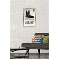 thumbnail image 2 of NHL San Jose Sharks - Drip Skate 21 Wall Poster, 14.725" x 22.375", Framed, 2 of 3