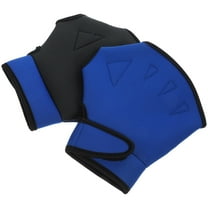 Soimiss Swim Hand Cover Swim Mitts Nylon 1 Pair Assorted Color