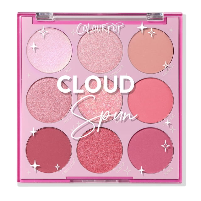 Paleta de sombras de ojos ColourPop Cloud Spun de 8,8 ml con alto contenido de pigmento
