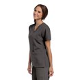 thumbnail image 4 of Landau Women's V-Neck Tunic Scrub Top, Style 8219, 4 of 6