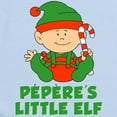 thumbnail image 2 of CafePress - Pepere's Little Elf Body Suit - Baby Light Bodysuit, Size Newborn - 24 Months, 2 of 4