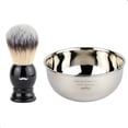 thumbnail image 1 of Kit Afeitado Brocha Afeitado + Vasija Acero The Shaving Co amarillo 1, 1 of 10