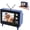 Blue, variant on Retro Mini Work TV, 2.4" IPS 8GB for Dollhouse Decor