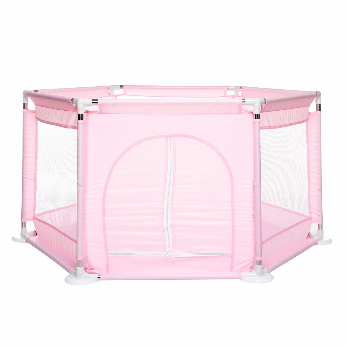 Portable Playard Play Pen for Infants and Babies Lightweight Mesh