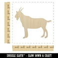 thumbnail image 2 of Goat Solid Wood Shape Unfinished Piece Cutout Craft DIY Projects - 6.25 Inch Size - 1/8 Inch Thick, 2 of 7