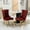 Burgundy, variant on Gold - Plated Legs / Outdoor Dining Tent / Quick Assembly