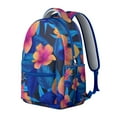 thumbnail image 2 of Semester Startup Hawaii Tropical Wind Palm Leaves Backpack: Durable Lightweight Laptop Daypack for Students, Large Bookbag for Campus Commute, An Ideal Gift for Women and Men for School, 2 of 6
