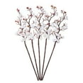 thumbnail image 3 of Raindrops 2Pcs Simulated Artificial Plum Blossom Branches For Wedding Decor Bouquet Arrangement 5cm Wide, 3 of 8