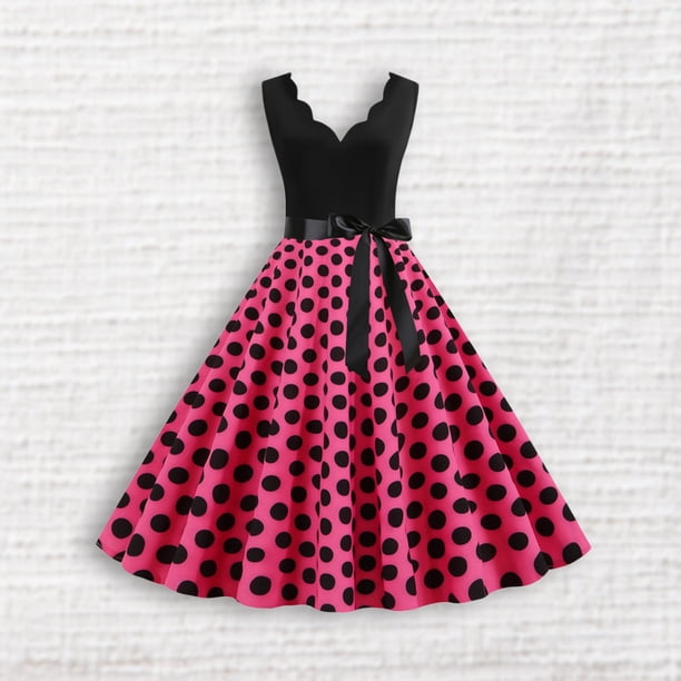 Estilo sexy Vestido corto de verano Vintage Bowknot Ladies Sling Dress Traje de vacaciones Hugtrwg Para estrenar