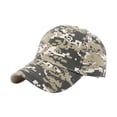 thumbnail image 2 of Unisex Camouflage Baseball Cap, Outdoor Mountaineering Camping Hat for Hiking Sports & Casual Daily Wear F, 2 of 2