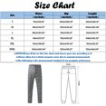 thumbnail image 5 of Vedolay Men Trousers Casual Male Casual Solid Cropped Pants Drawstring Pocket Lace Up Hem Pant Loose Trouser,Black 3XL, 5 of 5