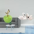 thumbnail image 2 of Estatua,Escultura de fruta artificial,estatua y artesanía,estatua de resina de cisne,Figuras de cisne,estatuas,decoración del hogar,fiesta de bodas,Escultura de resina Arte Adorno Centros de, 2 of 8