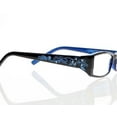 thumbnail image 1 of Nouveau Lentille en Résine Fleur de Strass Charnières de Ressort Lunettes de Lecture +1.0+4.0, 1 of 3
