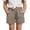 A05 Khaki, variant on FASHOFT Boys Linen Shorts Summer Elastic Waist Casual Shorts for Boys with Pockets Black 5-6 Years