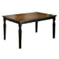 thumbnail image 3 of Signature Design by Ashley Owingsville Rustic Farmhouse Dining Room Table, Black & Brown, 3 of 7