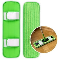 2Packs Mop Pads for Swiffer Sweeper Xl, Reusable and Machine Washable Floor Mop Pad Refills, Microfiber Mop Pad Refill Wet Dry Cleaning Pad