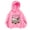 Pink, variant on Big Girls Casual Hoodie Cute Cartoon Cat Graphic Hooded Sweatshirt, Sizes 11-12