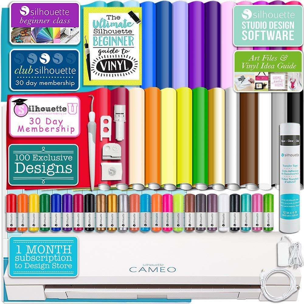 Sketch Pens Guides and More Silhouette Portrait 3 w// 26 Oracal 651 Vinyl