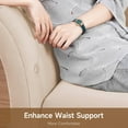 thumbnail image 6 of Homhougo Velvet Upholstered Chaise Lounge with Rolled Arm, Upholstered Sofa Recliner Lounge Chair for Bedroom Living Room Office Room, 60.6" L x 27.5" Ｗ x 28.3" H (Beige), 6 of 8