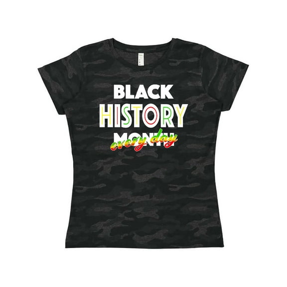 Inktastic Black History Month Every Day Women's T-Shirt