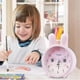 thumbnail image 5 of Kids Non-Ticking Alarm Clock for Girls with Silent Operation and Easy-to-Read Display, 5 of 5
