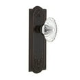 thumbnail image 2 of Nostalgic Warehouse Meaofc_Psg_234_Nk Vintage Fluted Crystal Flower Passage Door Knob Set, 2 of 6