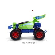 Jada Toys 1:14 RC Toy Story RC Buggy – Remote Control Car with Turbo Boost, USB Charging, 2.4GHz Controller – Pixar-Inspired Styling
