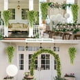 thumbnail image 2 of WBQ 3 Packs Artificial Hanging Plants, Fake Hanging Ivy Vine Wall Hanging Plants Greenery for Home Garden Room Wedding Decorations, 2 of 6