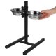thumbnail image 5 of WEUVEB 1Jgo Comedero Elevado Para Perro Con Tazones De Inoxidable Ajustable Negro, 5 of 7