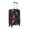 thumbnail image 3 of Picia Rainbow Jellyfishes Luggage Protector Cover Thicken Suitcase Protector Cover Fit 18-32 Inch Luggage-Medium, 3 of 9