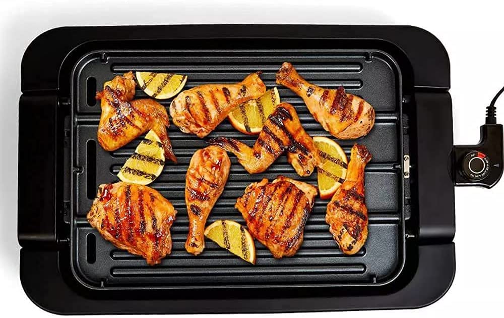 powerxl smokeless grill electric griddle