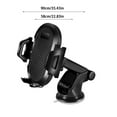 thumbnail image 3 of AuroraX Adjustable Angle Height Phone Holder,Universal 360 Dashboard Suction Cup Mount Phone Holder for Car,Phone Stand for Car,Compatible with All Mobile Phones,Iphone,Gray, 3 of 5