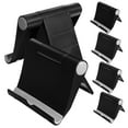 thumbnail image 4 of OULII 6Pcs Black Desktop Phone Stand Foldable Plastic Holder for Home Use Multi-Angle Adjustable, 4 of 8