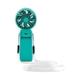 thumbnail image 3 of Mainstays 7 speed Rechargeable Handheld Portable Fan Teal, 3 of 5