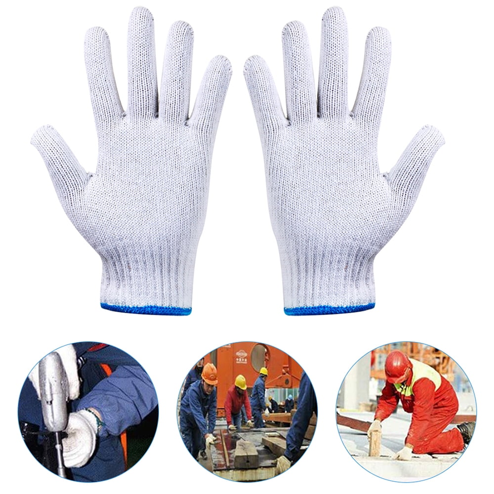 Willstar White Dermatological Cotton Gloves Liner Moisturising Eczema Butler Beauty Magician