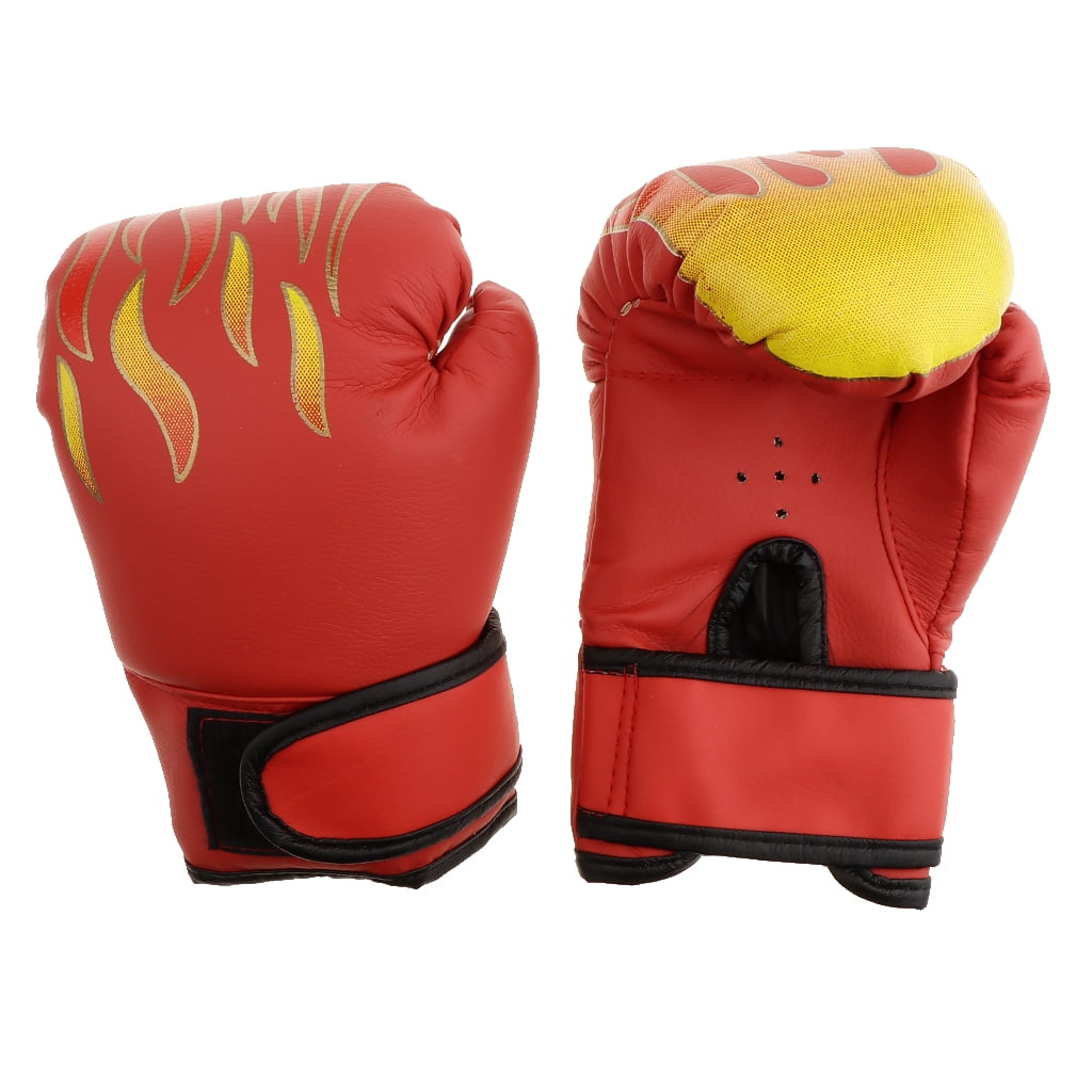 Kids Boxing Gloves Junior Punching Bag Mitts Muay Thai Sparring MMA Martial Arts 
