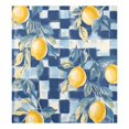 thumbnail image 6 of Yayeee Magnetic Dishwasher Cover for The Front Decoration Home Kitchen Machine Sticker Protector, Retro Plaid Lemon, 6 of 6