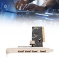 thumbnail image 4 of PCI To USB 2.0 5 Port Expansion Card, PCI To USB2.0 Internal Expansion Card Wide Applicability  For PC, 4 of 8
