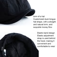 thumbnail image 4 of Minnieouse Gorra de poliéster para hombre, repuesto Vintage, informal, ajustable, para acampar, senderismo, viajar, boinas para novio, regalo para la Sombreros Negro Minnieouse  AP019139-01, 4 of 6