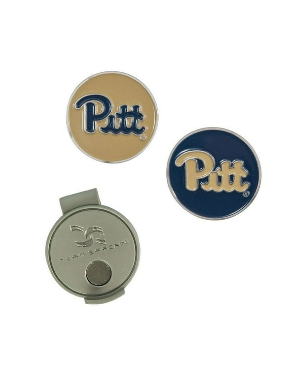 Pitt Panthers Hat Clip & Ball Markers Set - No Size