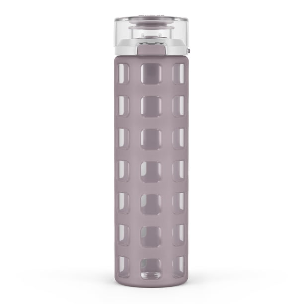 Botella de Agua Ello Syndicate de Vidrio Reutilizable 600 mL Mauvewood