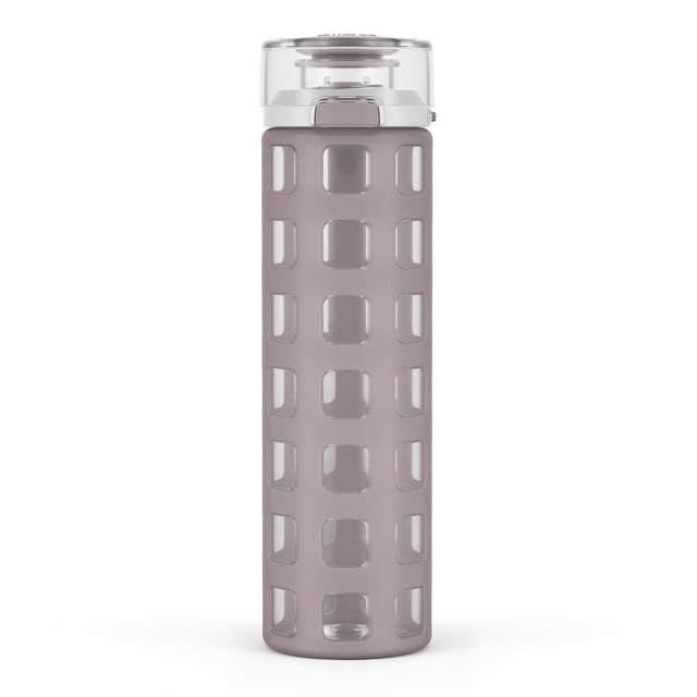Botella de Agua Ello Syndicate de Vidrio Reutilizable 600 mL Mauvewood