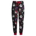 thumbnail image 6 of Nightmare Before Christmas Women's and Women's Plus Cuffed Pajama Pants, 6 of 6