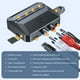 thumbnail image 4 of Adaptador Audio NFC Receptor Compatible Con Dientes 5.3 Soporte TF U Disk Play Azul, 4 of 8