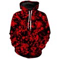 thumbnail image 3 of Sudadera con capucha de Halloween con estampado 3D para hombres y mujeres, sudadera con estampado de sangre aterrador, de manga larga, informal, para cosplay, sudadera holgada, 3 of 5